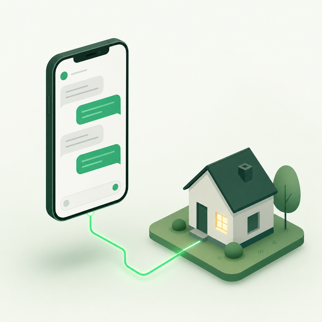 Chatbot que conecta tu casa con WhatsApp y Telegram